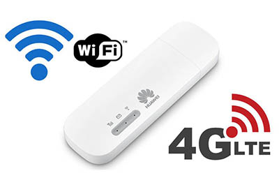 4G LTE модем с функцией раздачи Wi-Fi Huawei E8372